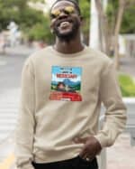 TL1219 Tshirt Hoodie Sweater SIM30 Bluza bez kaptura <br>Śmieszna Jadę w Bieszczady Wyjazd