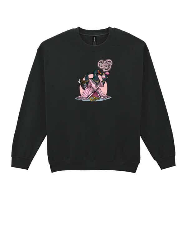 Bluza bez kaptura Parodia Coco Channel Śmieszne Kura