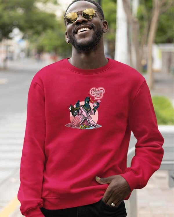 Bluza bez kaptura <br>Parodia Coco Channel Śmieszne Kura