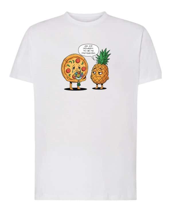 Koszulka Śmieszna Pizza Ananas