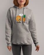 TL1224 Tshirt Hoodie Sweater SIM14 Bluza z kapturem <br>Śmieszna Pizza Ananas