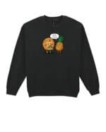 TL1224 Tshirt Hoodie Sweater SIM19 Bluza bez kaptura <br>Śmieszna Pizza Ananas