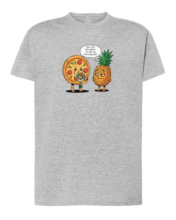 Koszulka Śmieszna Pizza Ananas