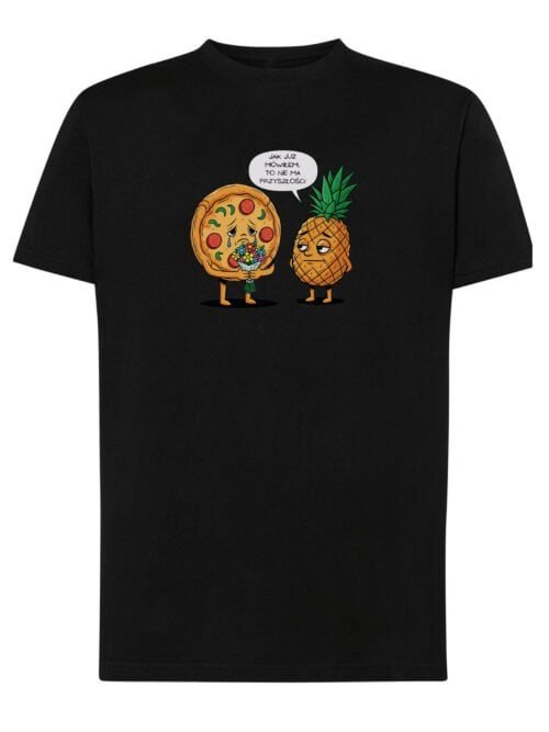 Koszulka Śmieszna Pizza Ananas