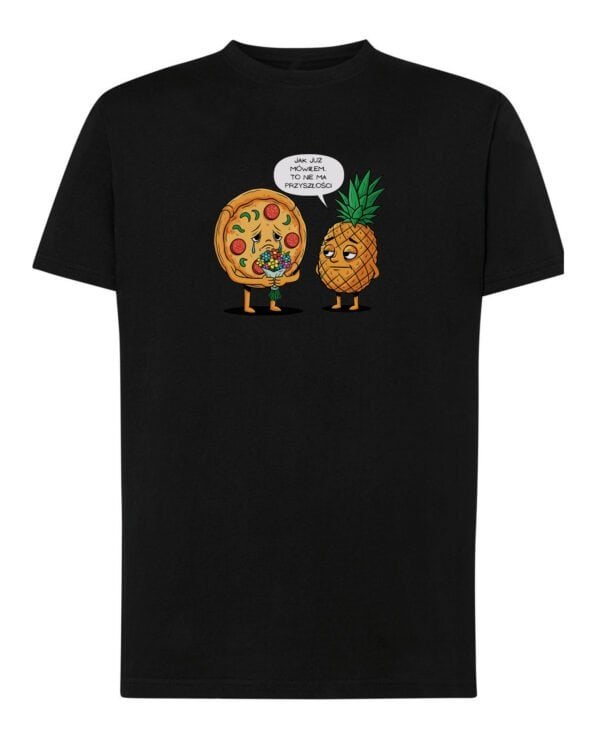Koszulka Śmieszna Pizza Ananas