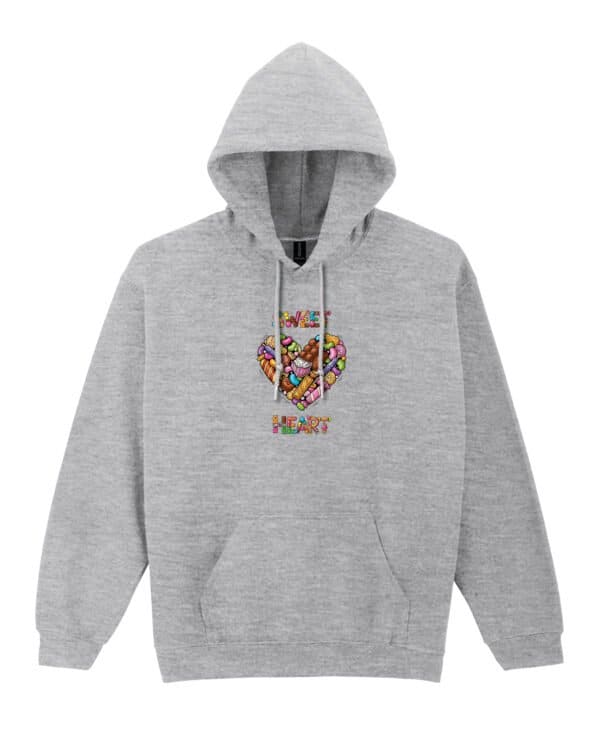 TL1225 Tshirt Hoodie Sweater SIM13 Bluza z kapturem <br>Słodycze Serce Cukiernia