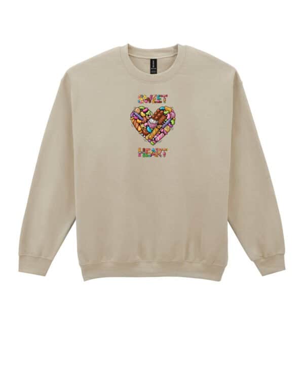 TL1225 Tshirt Hoodie Sweater SIM28 Bluza bez kaptura <br>Słodycze Serce Cukiernia