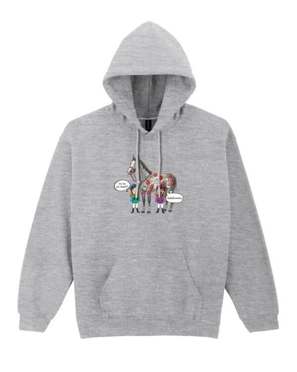 Bluza z kapturem <br>Śmieszna Koń Jabłka
