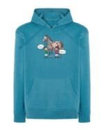 Bluza z kapturem <br>Śmieszna Koń Jabłka