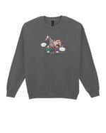 TL1228 Tshirt Hoodie Sweater SIM22 Bluza bez kaptura <br>Śmieszna Koń Jabłka