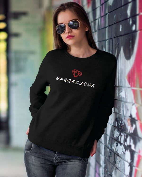 TL1231A WH Tshirt Hoodie Sweater SIM20 Bluza bez kaptura <br>dla Narzeczonej Ślub Panieński