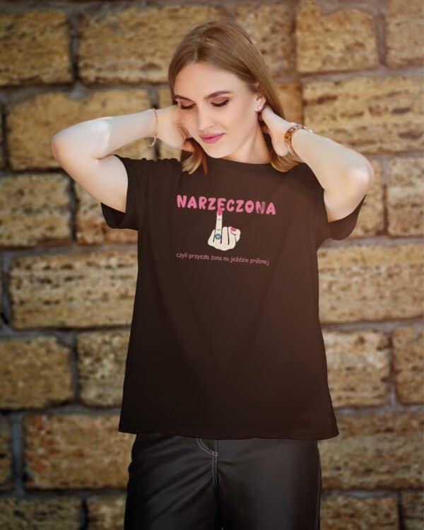 TL1233WH Tshirt Hoodie Sweater SIM8 Koszulka Śmieszna Narzeczona Ślub