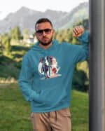 TL1234 Tshirt Hoodie Sweater SIM18 Bluza z kapturem <br>Personalizowana Śmieszna Ślub Zombie