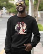 TL1234 Tshirt Hoodie Sweater SIM21 Bluza bez kaptura <br>Personalizowana Śmieszna Ślub Zombie