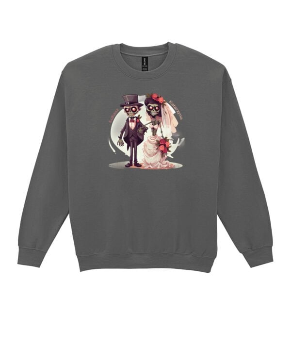 TL1234 Tshirt Hoodie Sweater SIM22 Bluza bez kaptura <br>Personalizowana Śmieszna Ślub Zombie