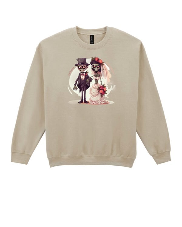 TL1234 Tshirt Hoodie Sweater SIM28 Bluza bez kaptura <br>Personalizowana Śmieszna Ślub Zombie