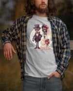 Koszulka Personalizowana <br>Śmieszna Ślub Zombie