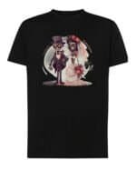 Koszulka Personalizowana Śmieszna Ślub Zombie