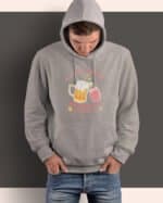 TL1235 Tshirt Hoodie Sweater SIM15 Bluza z kapturem dla Ojca i Córki <br>Przyjaciele Śmieszna