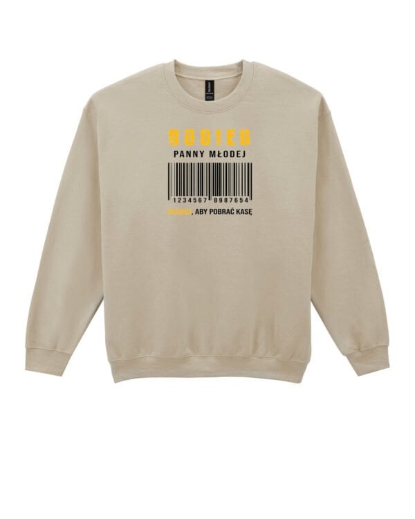 TL1236BK Tshirt Hoodie Sweater SIM28 Bluza bez kaptura dla Ojca <br>Panny Młodej Śmieszna Wesele Ślub