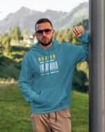 TL1236WH Tshirt Hoodie Sweater SIM18 Bluza z kapturem dla Ojca <br>Panny Młodej Śmieszna Wesele Ślub