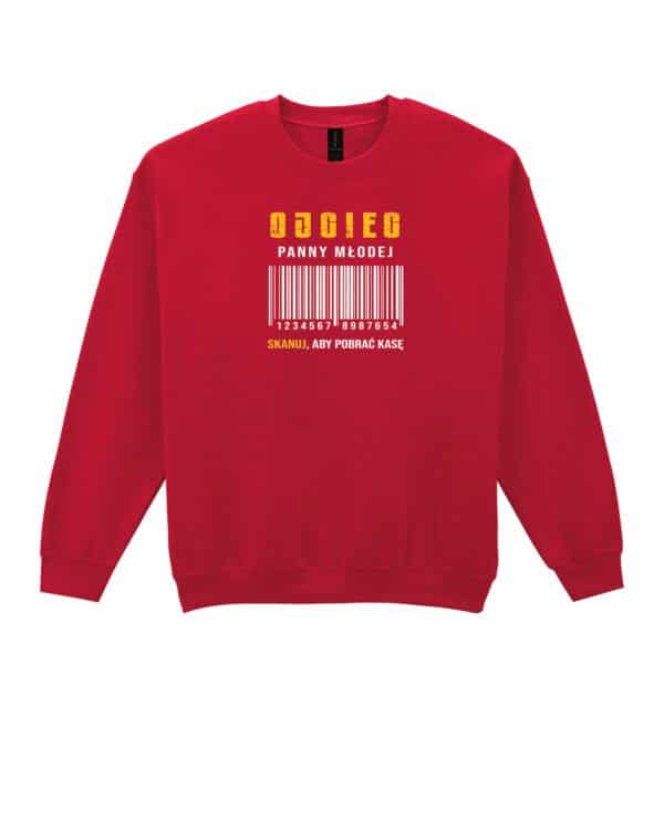 TL1236WH Tshirt Hoodie Sweater SIM25 Bluza bez kaptura dla Ojca <br>Panny Młodej Śmieszna Wesele Ślub