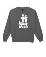 TL1237 Tshirt Hoodie Sweater SIM22 Bluza bez kaptura <br>Śmieszna Ślub Koniec Wolności