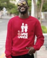 TL1237 Tshirt Hoodie Sweater SIM27 Bluza bez kaptura <br>Śmieszna Ślub Koniec Wolności