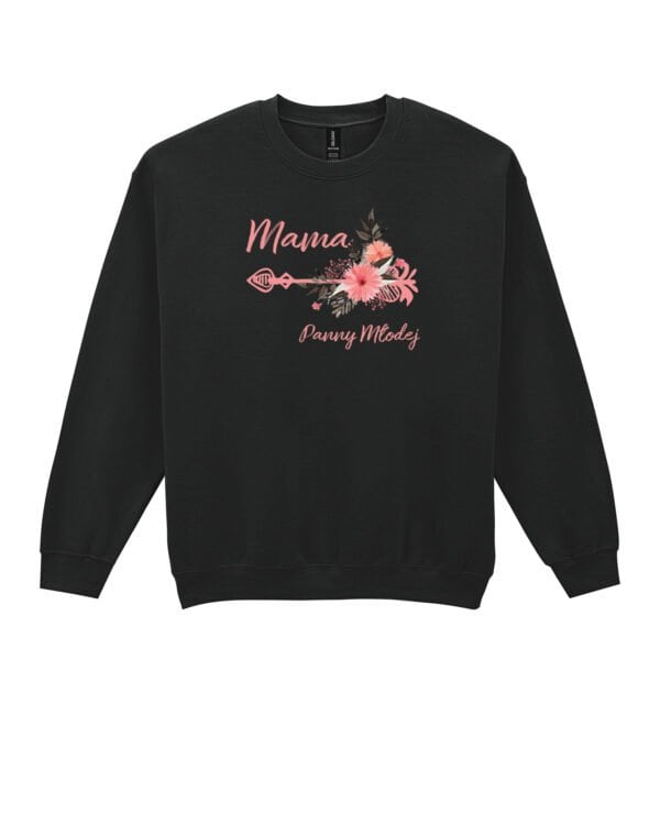 TL1238 Tshirt Hoodie Sweater SIM19 Bluza bez kaptura dla Mamy Panny Młodej Ślub Wesele