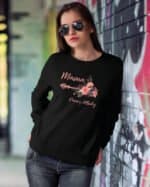 TL1238 Tshirt Hoodie Sweater SIM20 Bluza bez kaptura dla Mamy <br>Panny Młodej Ślub Wesele