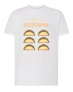 TL1241 Tshirt Hoodie Sweater SIM Koszulka Śmieszna Sześciopak Jedzenie