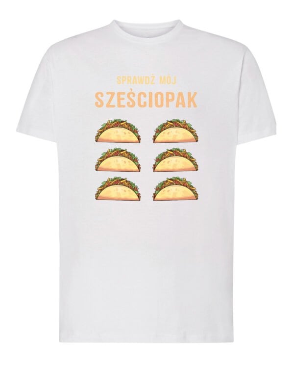 TL1241 Tshirt Hoodie Sweater SIM Koszulka Śmieszna Sześciopak Jedzenie