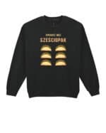 TL1241 Tshirt Hoodie Sweater SIM19 Bluza bez kaptura Śmieszna Sześciopak Jedzenie