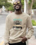 TL1244BK Tshirt Hoodie Sweater SIM30 Bluza bez kaptura <br>Personalizowana dla Rolnika