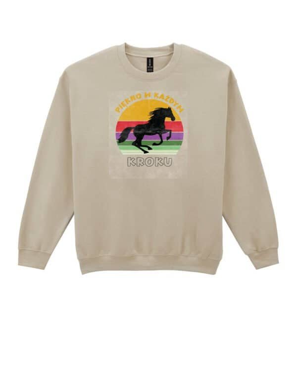 Bluza bez kaptura Koń Piękno