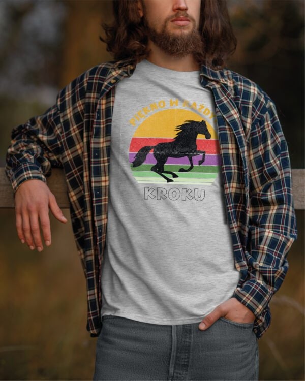 TL1245BK Tshirt Hoodie Sweater SIM6 Koszulka Koń Piękno