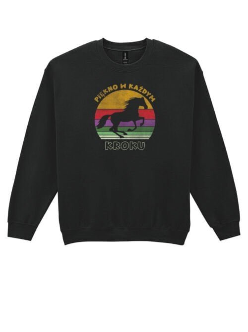 Bluza bez kaptura Koń Piękno
