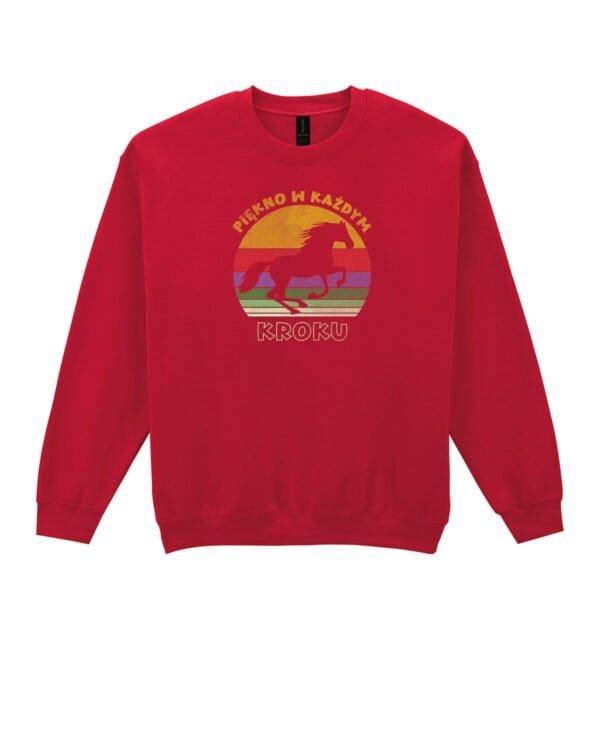 Bluza bez kaptura Koń Piękno
