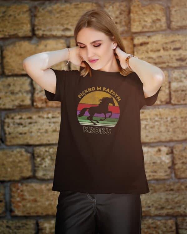 TL1245WH Tshirt Hoodie Sweater SIM8 Koszulka Koń Piękno