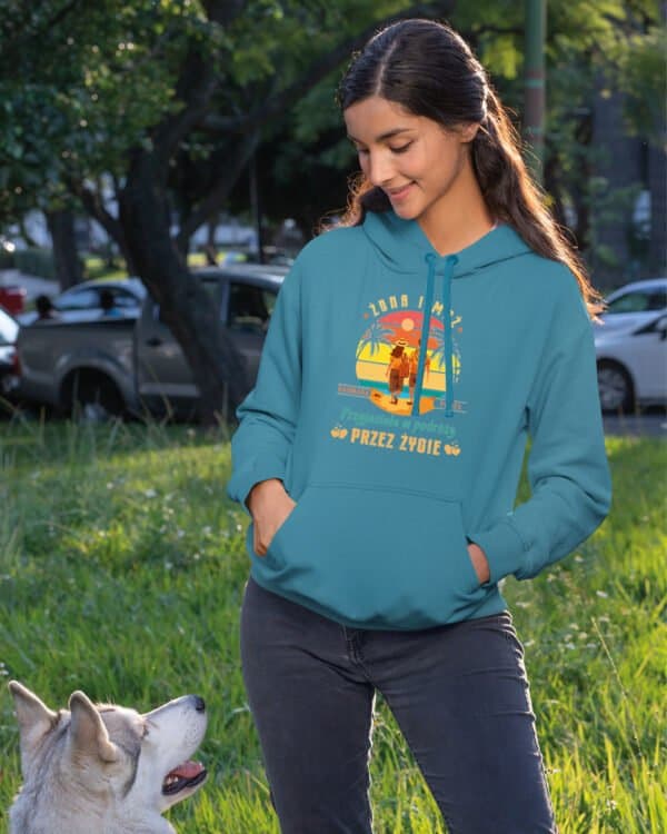 TL1246 Tshirt Hoodie Sweater SIM17 Bluza z kapturem <br>Personalizowana Małżeństwo Żona Mąż