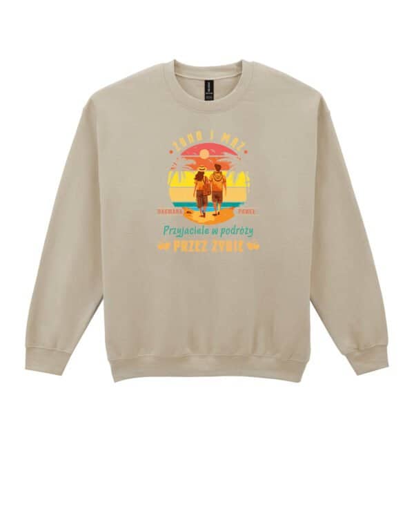 TL1246 Tshirt Hoodie Sweater SIM28 Bluza bez kaptura <br>Personalizowana Małżeństwo Żona Mąż