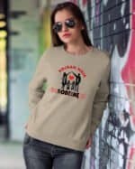 TL1247BK Tshirt Hoodie Sweater SIM29 Bluza bez kaptura <br>Personalizowana Kocham Rodzinę