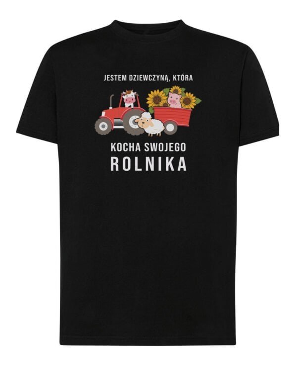 Koszulka dla Dziewczyny Rolnika