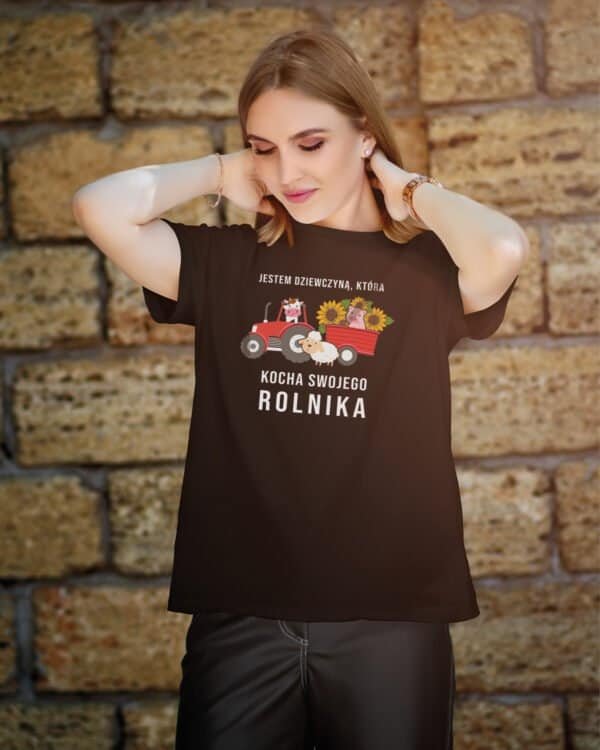 Koszulka dla Dziewczyny Rolnika