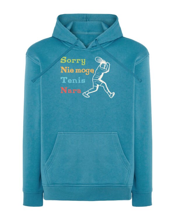 TL1253 Tshirt Hoodie Sweater SIM16 Bluza z kapturem <br>dla fana Tenisa Śmieszna