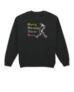 Bluza bez kaptura dla fana Tenisa Śmieszna