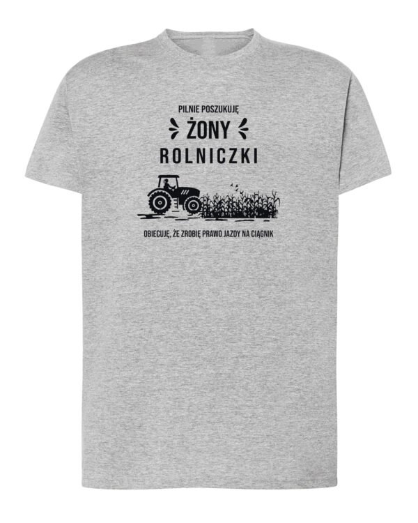 TL1254BK Tshirt Hoodie Sweater SIM4 Koszulka Śmieszna Rolnik szuka Żony