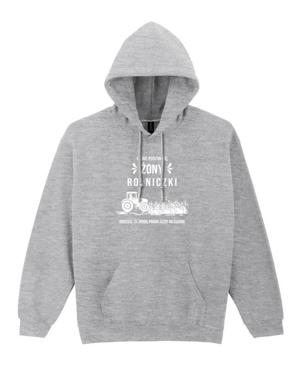 TL1254WH Tshirt Hoodie Sweater SIM13 Bluza z kapturem <br>Śmieszna Rolnik szuka Żony