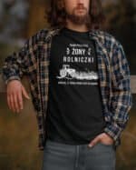 TL1254WH Tshirt Hoodie Sweater SIM9 Koszulka Śmieszna Rolnik szuka Żony