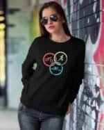 Bluza bez kaptura <br>Triatlon Sport Wyzwanie